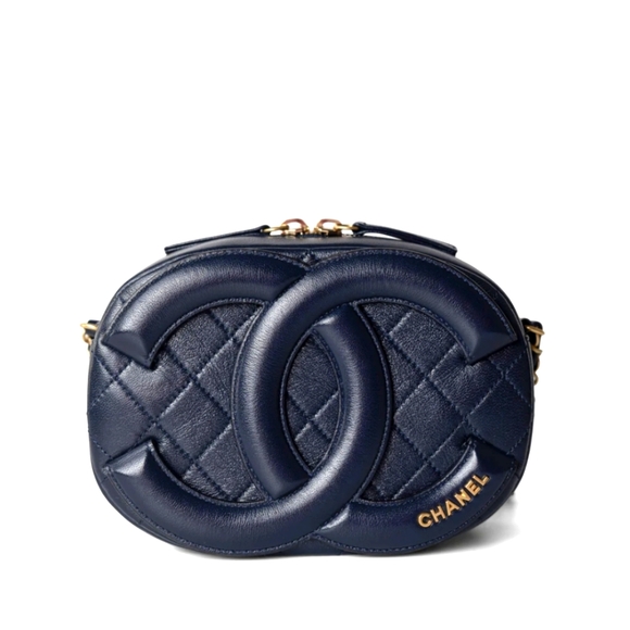 CHANEL💯CC 20S Timeless Coco Midnight Camera Case Crossbody Bag - Picture 2 of 16